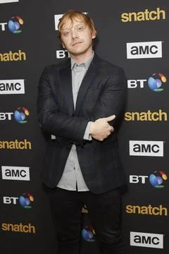  Rupert Grint attends the red carpet of the premiere of SNATCH the TV Seri... Stock Photos
