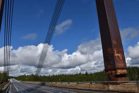 Rupert River Bridge Stock Photos