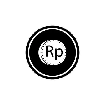 Rupiah money icon vector Stock Illustration