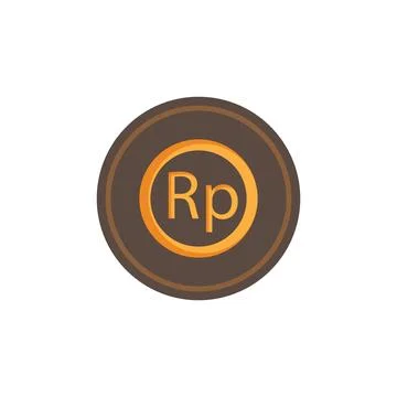 Rupiah money icon vector Stock Illustration
