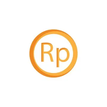 Rupiah money icon vector Stock Illustration