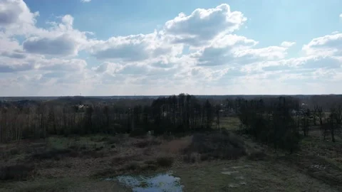 Rural area from the drone Stock Footage 238393441