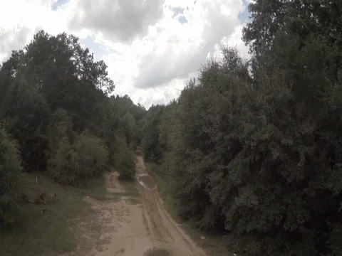 Rural ATV Dirt Path 01 Stock Footage 77612011