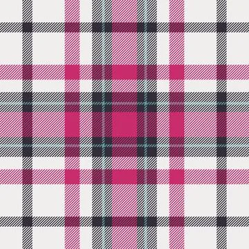 Rural background plaid texture, customer check fabric vector. Glamor seamle.. Stock Illustration