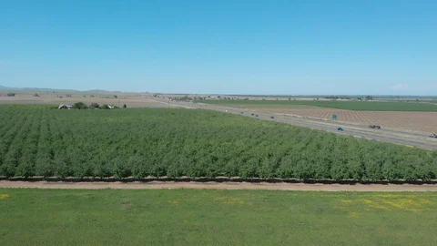 Rural California Highway Stock Footage 89789534