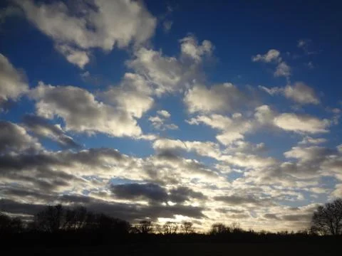 Rural cloudscape Fotos Stock