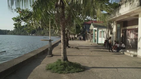 Rural Community in Samar, Philippines Stock Footage 229662753