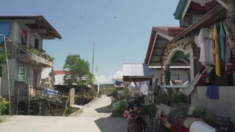 Rural Community in Samar, Philippines Stock Footage 229663687