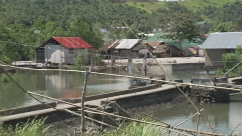 Rural Community in Samar, Philippines Stock Footage 229663779