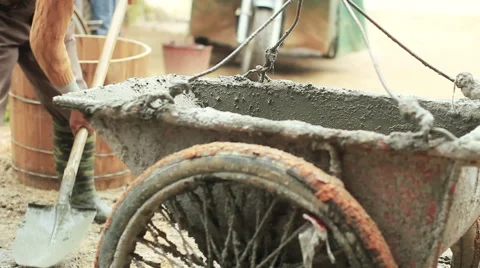 Rural construction Video stock 44362955