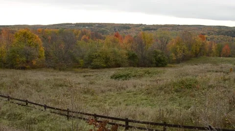 Rural Countyside in the Fall 스톡 동영상 62927880