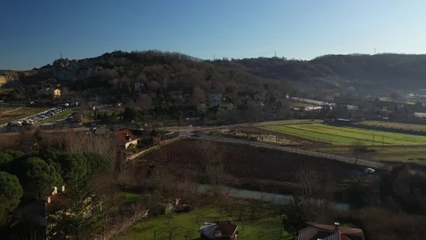 Rural drone 1 Stock Footage 127119494