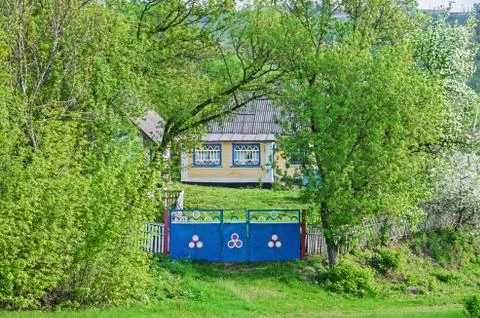 Rural farmstead Stock Photos
