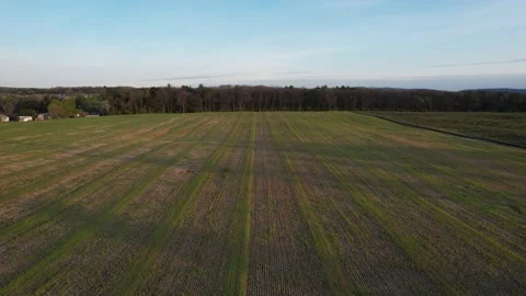 Rural Fields in State College, PA Stock Footage 154480840
