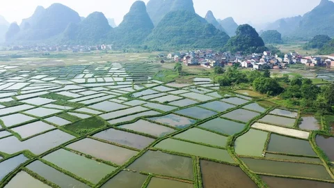 Rural idyll Stock Footage 129351144