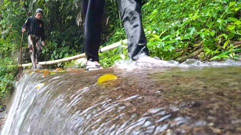 Rural irrigation river 動画素材 243418033