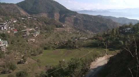 Rural Kangra valley 스톡 동영상 10787606