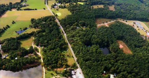 Rural Lake With Beautiful Cloud Reflections Stock Footage 139976155