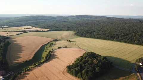 Rural landscape Stock Footage 91835233