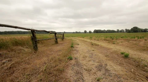 Rural Landscape. Motorized Slider Stock-Footage 30449837