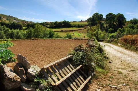 Rural landscape Stock Photos
