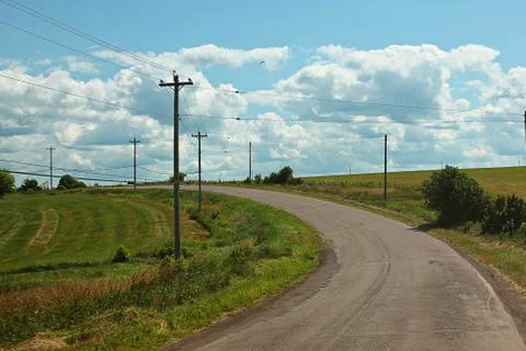 Rural landscape Stock Photos