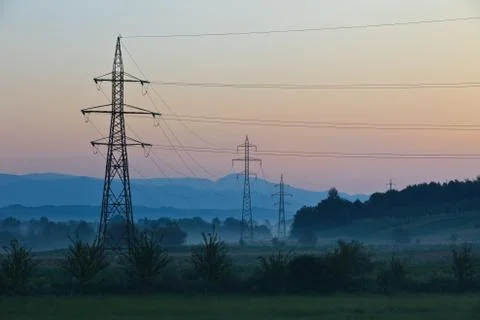 Rural landscape Stock Photos
