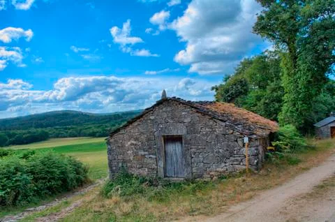Rural landscape Stock Photos