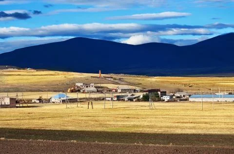 Rural landscape Stock Photos