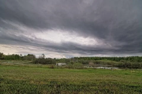 Rural landscape Stock Photos