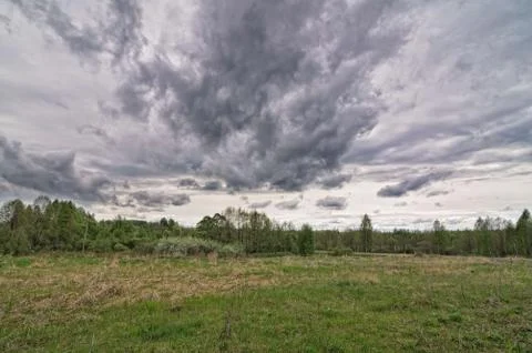 Rural landscape Stock Photos