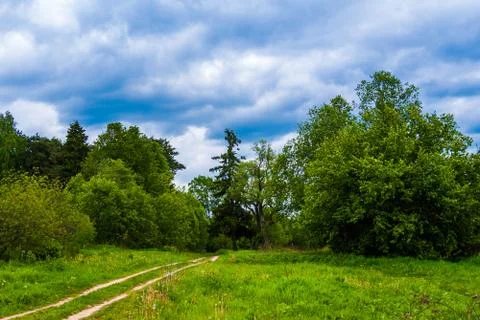 Rural landscape Stock Photos