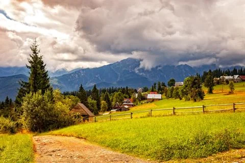 Rural landscape Stock Photos