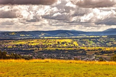 Rural landscape Stock Photos