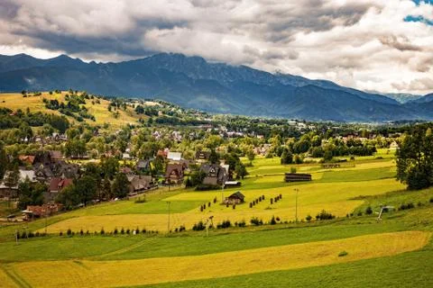 Rural landscape Stock Photos