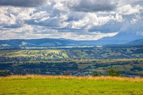 Rural landscape Stock Photos