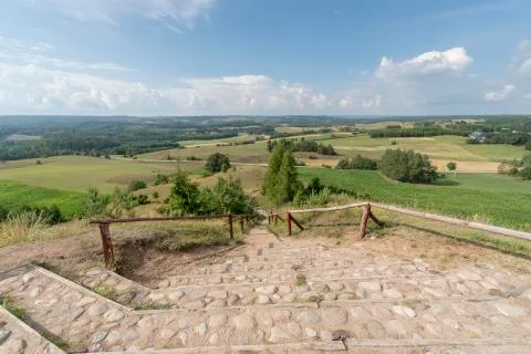 Rural landscape Stock Photos