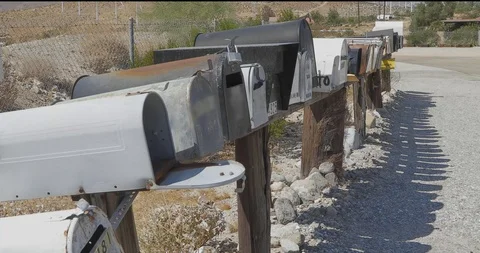 Rural Mail Box Stock Footage 114857685