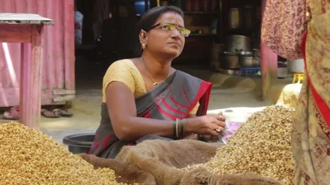 Rural Market Stock Footage 208554063