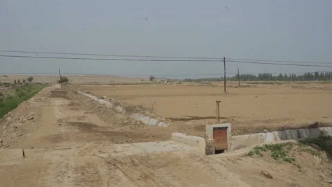 Rural plain land Stock Footage 235134868