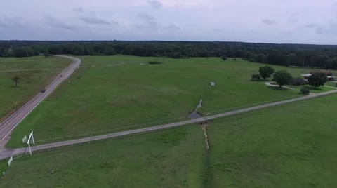 Rural Road Descend Stock Footage 66547782