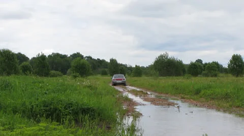 Rural road Stock Footage 24130895