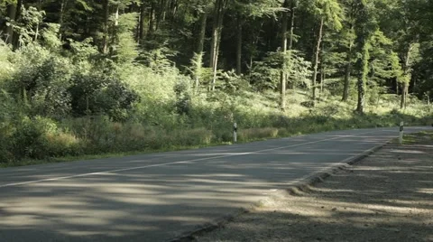 Rural Road Stock Footage 47828542