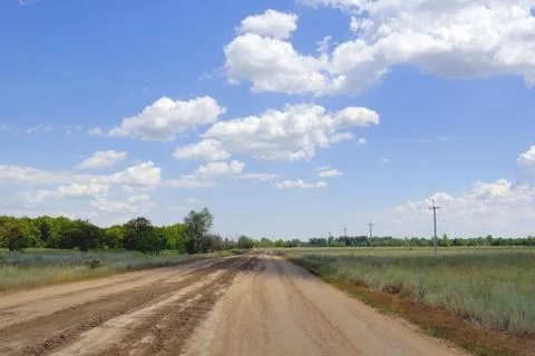 Rural road Stock Photos