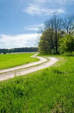 Rural road Stock Photos