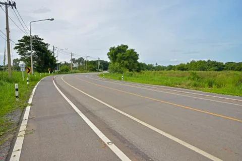 Rural road Stock Photos