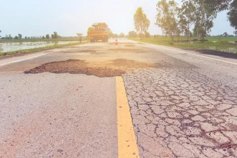 Rural road. Stock Photos