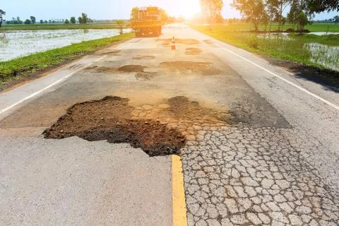 Rural road. Stock Photos