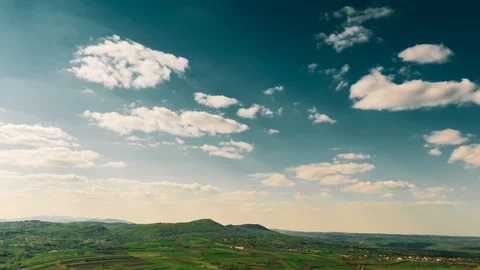 Rural scene hyperlapse Stock Footage 129106190