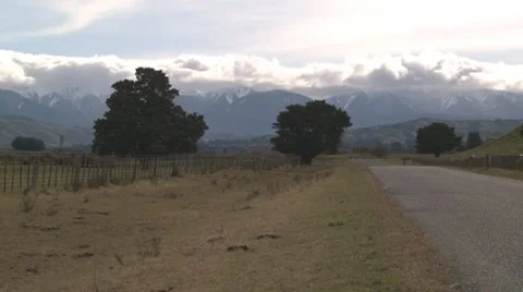 Rural scene time lapse Stock Footage 8523121